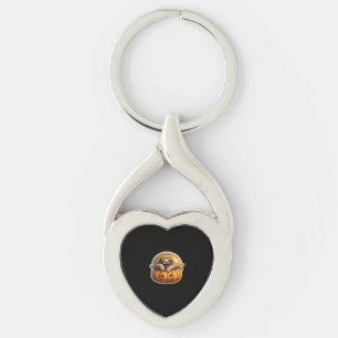 Sloth themed halloween Classic T-Shirt_1 Key Ring