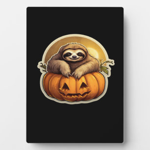 Sloth themed halloween Classic T-Shirt_1 Plaque