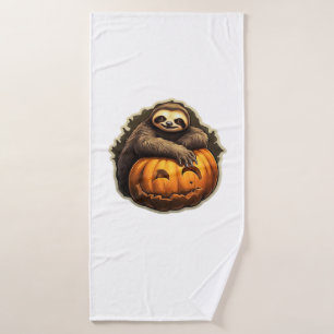 Sloth themed halloween Classic T-Shirt Bath Towel
