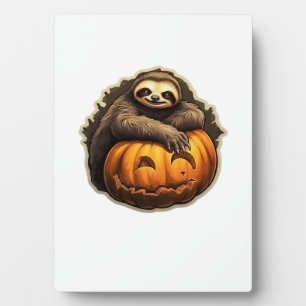 Sloth themed halloween Classic T-Shirt Plaque