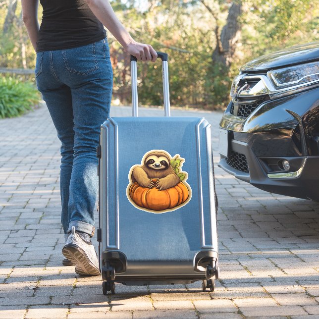 Sloth themed halloween Oversized T-Shirt_1 (Suitcase Insitu)