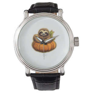 Sloth themed halloween Oversized T-Shirt_1 Watch