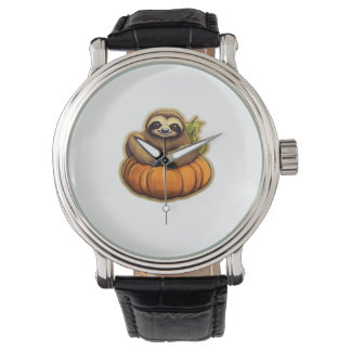 Sloth themed halloween Oversized T-Shirt_1 Watch