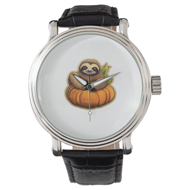 Sloth themed halloween Oversized T-Shirt_1 Watch (Front)