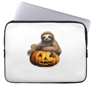 Sloth themed halloween Oversized T-Shirt Laptop Sleeve