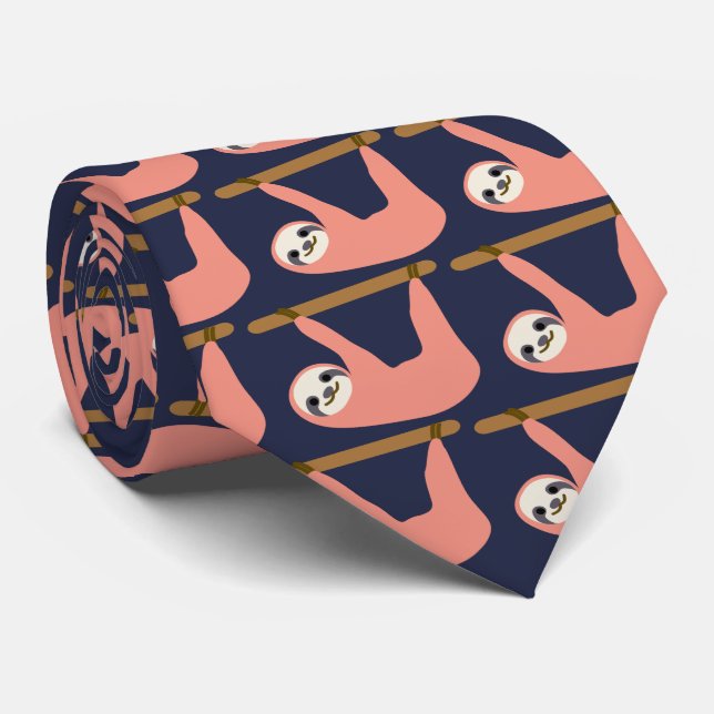 Sloth Tie (Rolled)