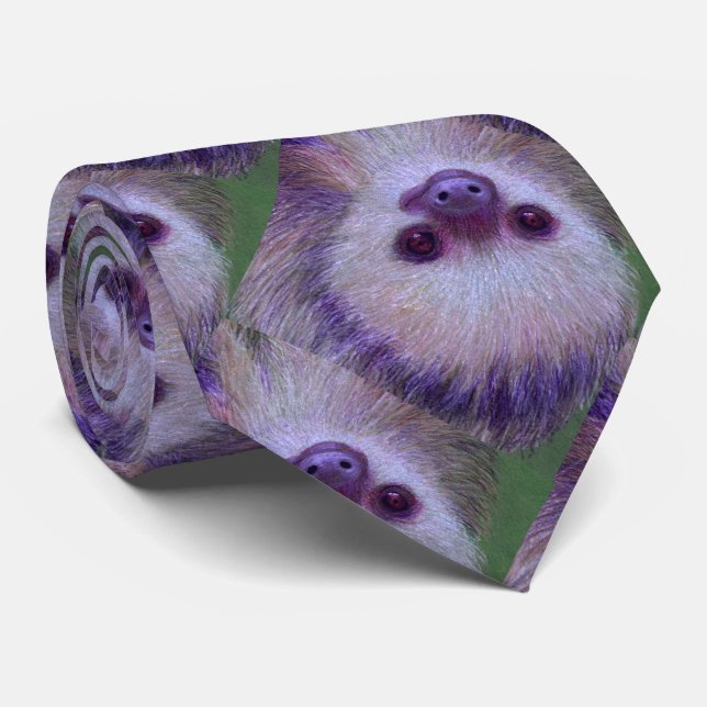 Sloth Tie (Rolled)