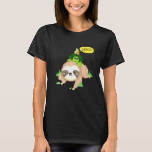 Sloth Turtle Snail Funny Slow Lazy Animal Lover Gi T-Shirt