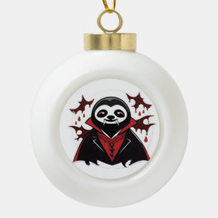 Sloth vampire Classic T-Shirt_1 Ceramic Ball Christmas Ornament