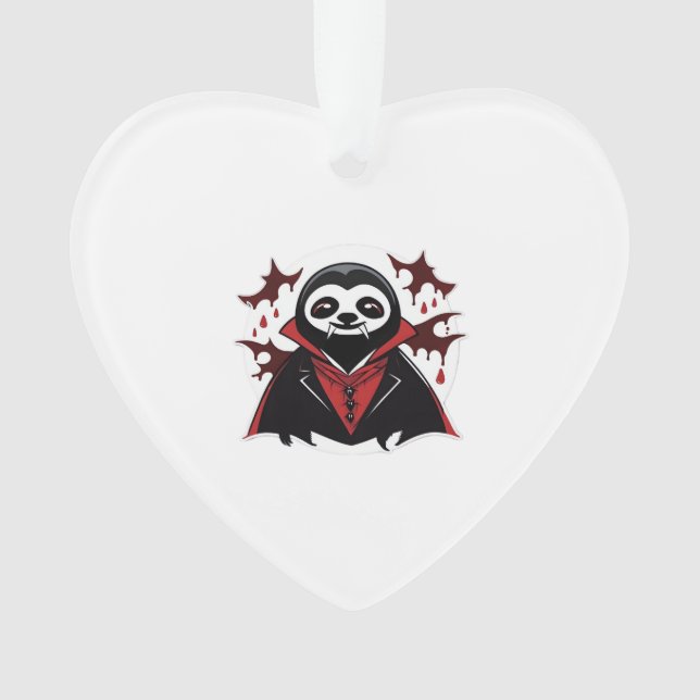 Sloth vampire Classic T-Shirt_1 Ornament (Front)