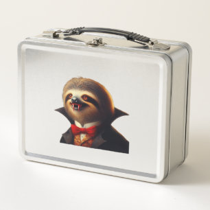 Sloth Vampire Classic T-Shirt Metal Lunch Box