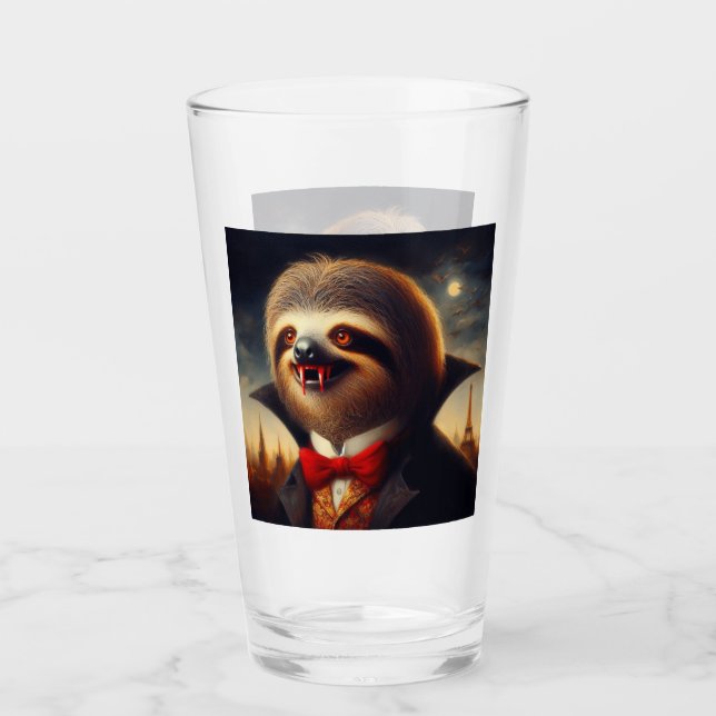 Sloth Vampire Glass (Front)