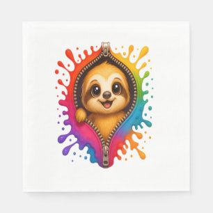 Sloth Wear Sunglasses Hawaiian Vintage Napkin