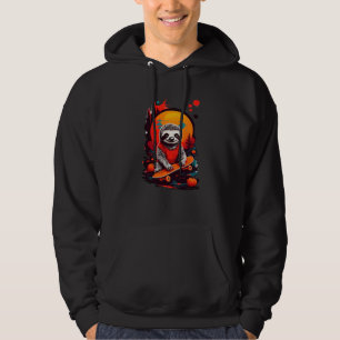 Sloth with skateboard on halloween night Classic T Hoodie