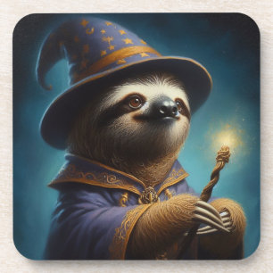 Sloth Wizard Coaster