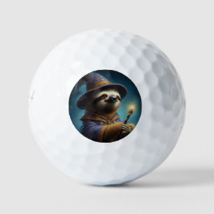 Sloth Wizard Golf Balls