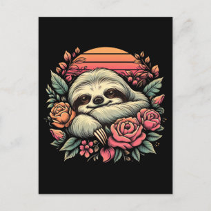 “Slothful Serenity” Postcard