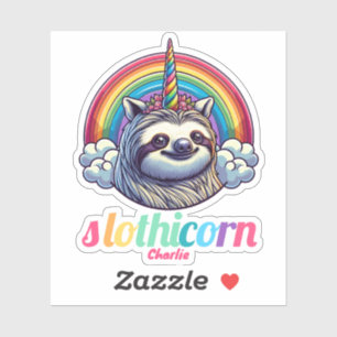 Slothicorn Animal Love Shirt For Sloth Lover