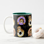 Sloths Doughnut Love Coffee Mug<br><div class="desc">Doughnuts Loving Sloth Coffee Cup. Cute Image. Sloth artwork by Valarie Wade.
Three toed sloth.</div>