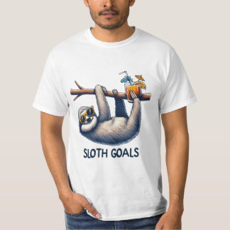 Sloths Goals T-shirt