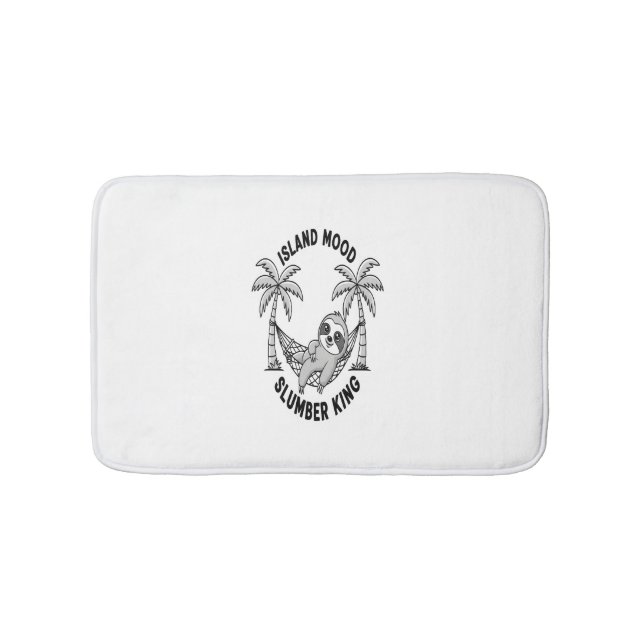 Sloth's Island Bath Mat (Front)