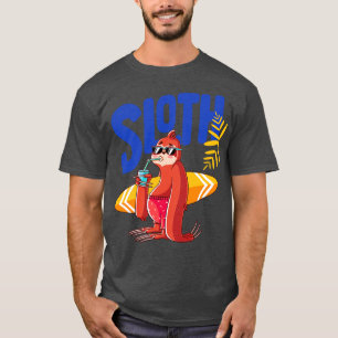 Sloths Love Surfing T-Shirt