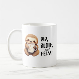 Sloth's Morning Brew Coffee Mug