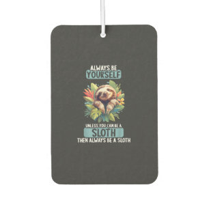 Sloths Sloth T-Shirt Car Air Freshener