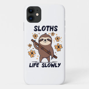 Sloths Taking Life Slowly iPhone 11 Case
