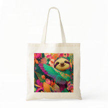 Sloths with hummingbird wings - Hybrid creature