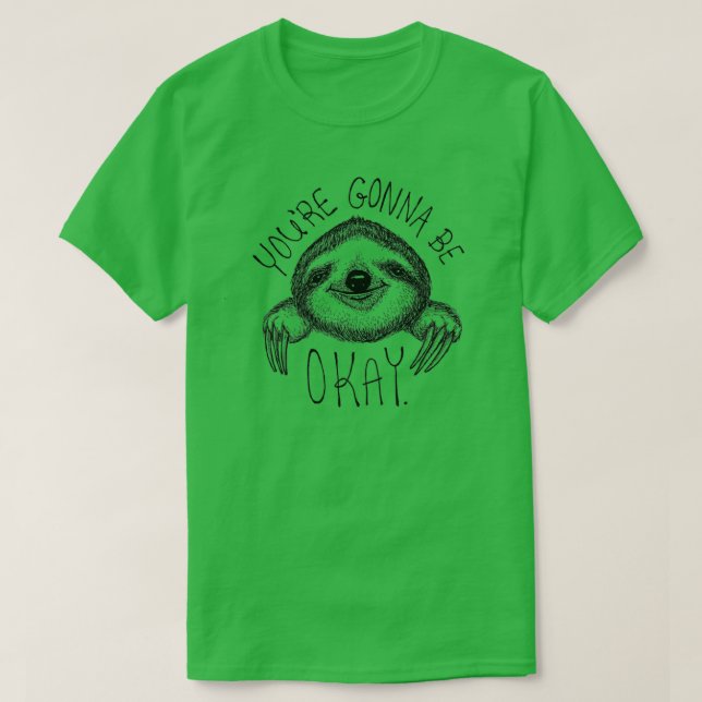 Slothspiration T-Shirt (Design Front)