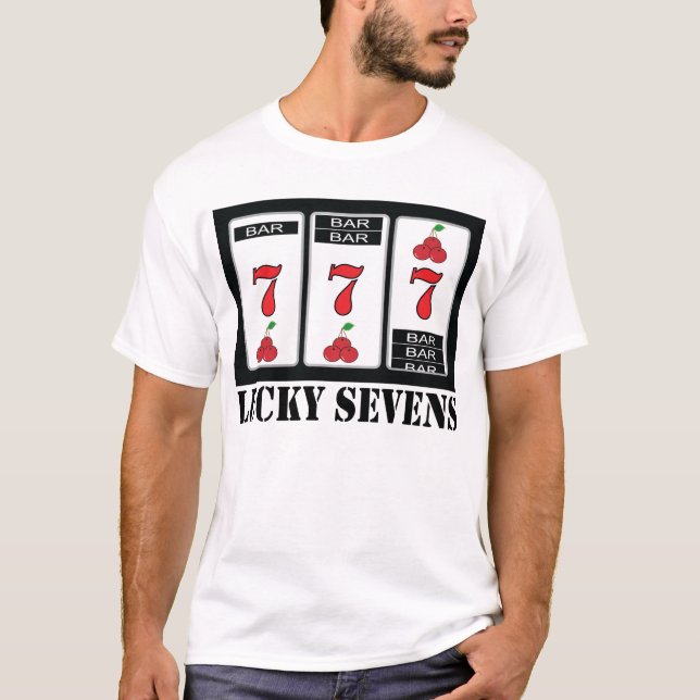 Slots Lucky Sevens T Shirt (Front)