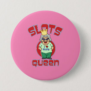 Slots Queen - Customize Slot Machine 7.5 Cm Round Badge
