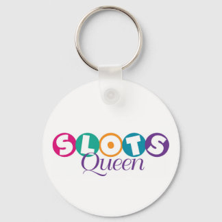 Slots Queen Keychain