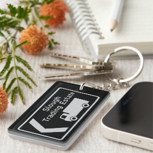 Slough Trading Estate Sign Key Ring