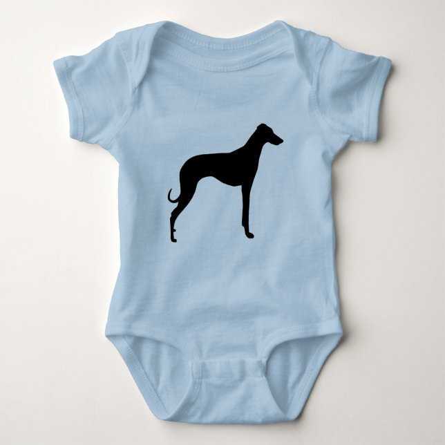 Sloughi Baby Bodysuit (Front)