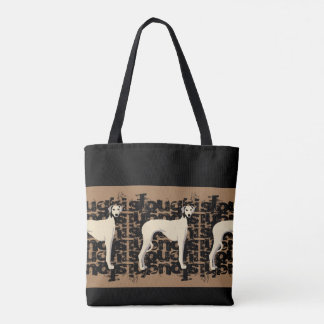Sloughi Tobacco Tote Bag