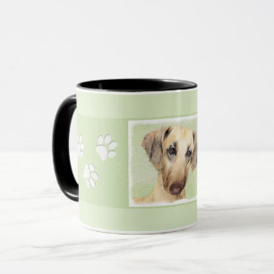 Sloughis Painting - Cute Original Dog Art Mug