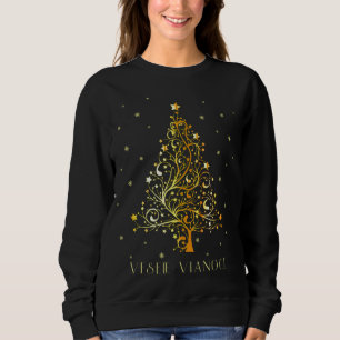 Slovak Christmas Tree Slovakia Decoration Ornament Sweatshirt