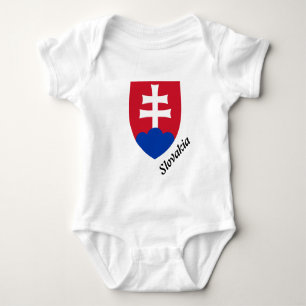 Slovak Coat of arms Baby Bodysuit