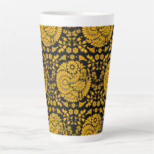 Slovak Country Folk Art Latte Mug
