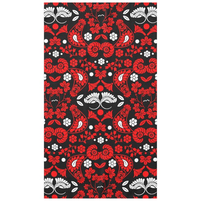 Slovak Country Folk Art Tablecloth (Front)