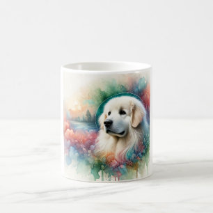 Slovak Cuvac Dog 140624AREF104 - Watercolor Coffee Mug