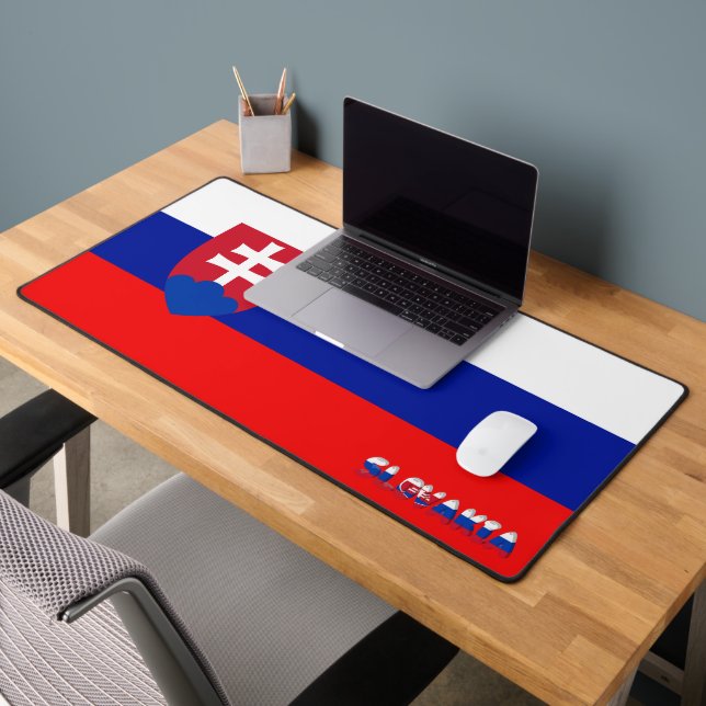 Slovak flag desk mat (Office 2)