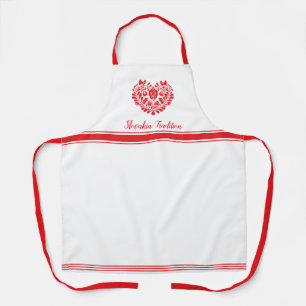 Slovak Folk Pattern Apron