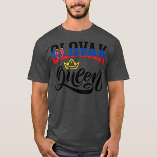 Slovak Slovakia Slovak Flag Quote9 T-Shirt