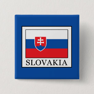 Slovakia 15 Cm Square Badge