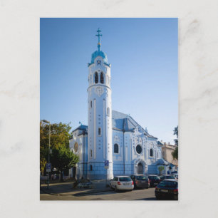 Slovakia - Bratislava - Blue Church Postcard