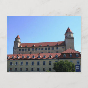 Slovakia - Bratislava - Castle From Below Postcard
