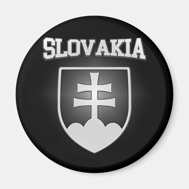 Slovakia Coat of Arms Magnet (Front)